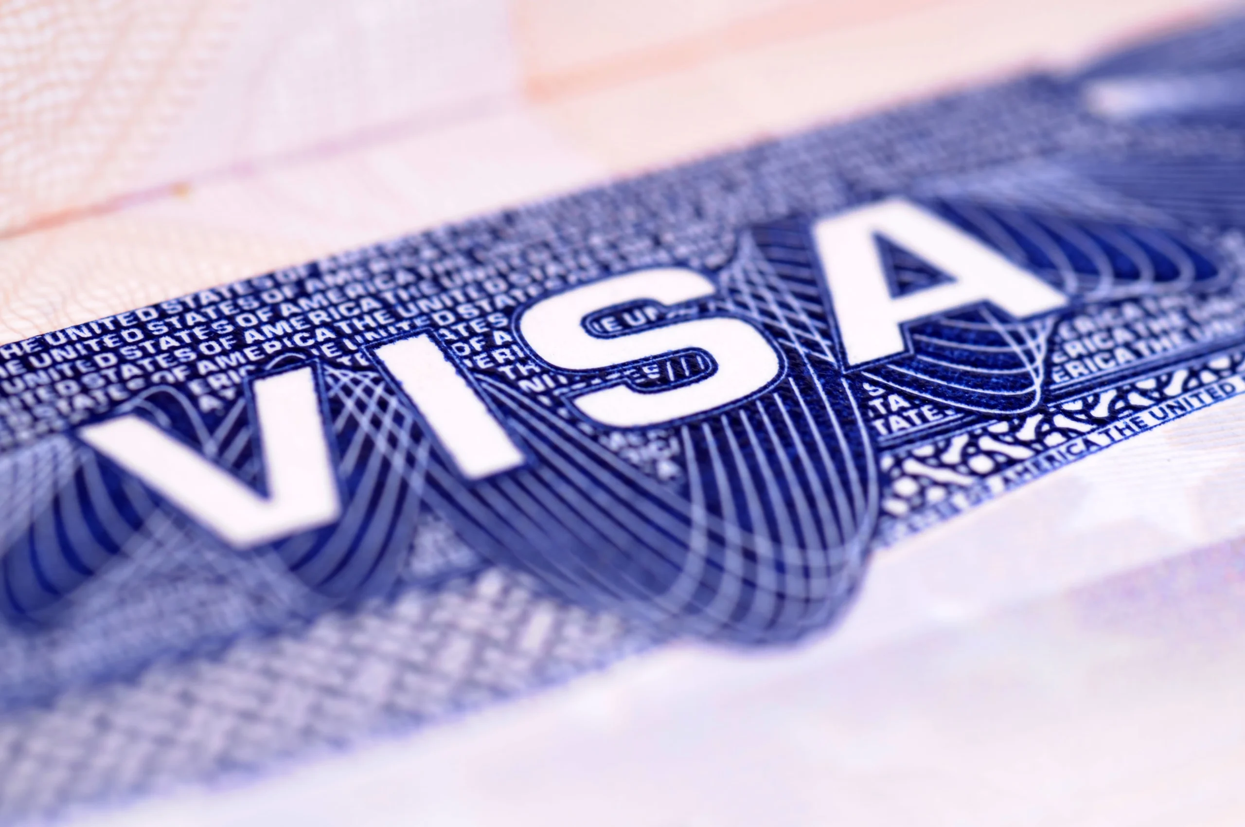 Image featuring the phrase "visa" multiple times, emphasizing the need to know about visa overstay consequences.